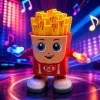 Red luminous toy doll, festive party decoration piece, cute luminous humanoid doll Specification image